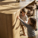 Orbis Contour Form Kitchen Island