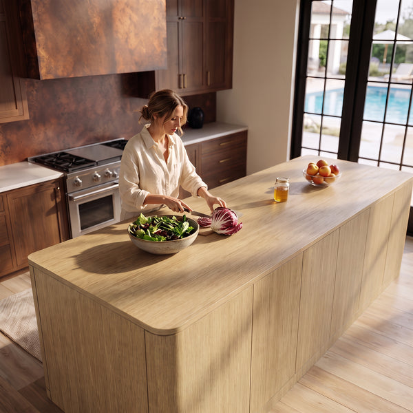 Orbis Contour Form Kitchen Island