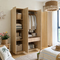 Orbis Curved Edge Wardrobe