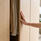 Orbis Curved Edge Wardrobe
