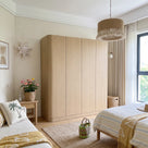 Orbis Curved Edge Wardrobe