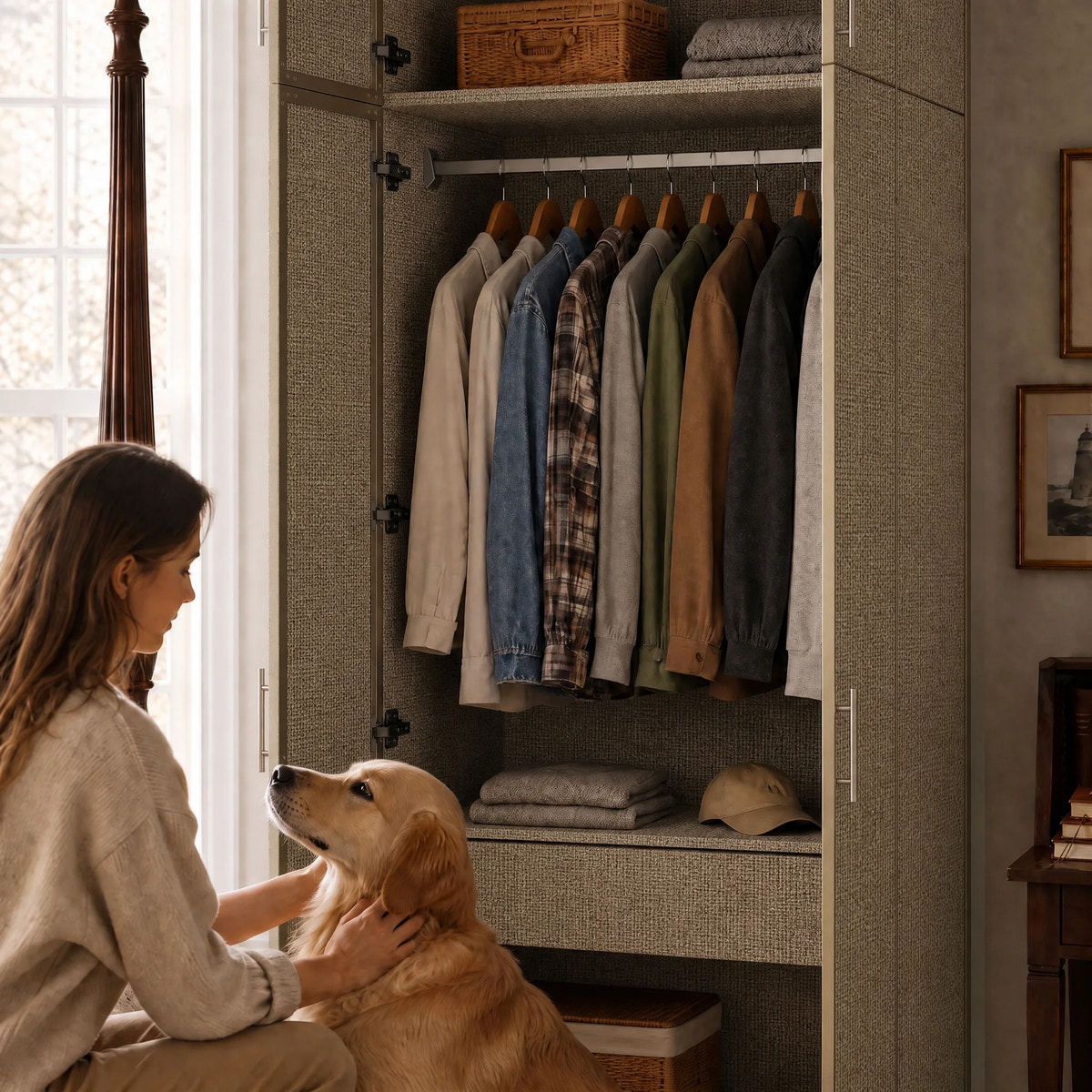 Tela Classic Complete Wall Wardrobe Storage System