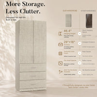 Tela Compact Wardrobe