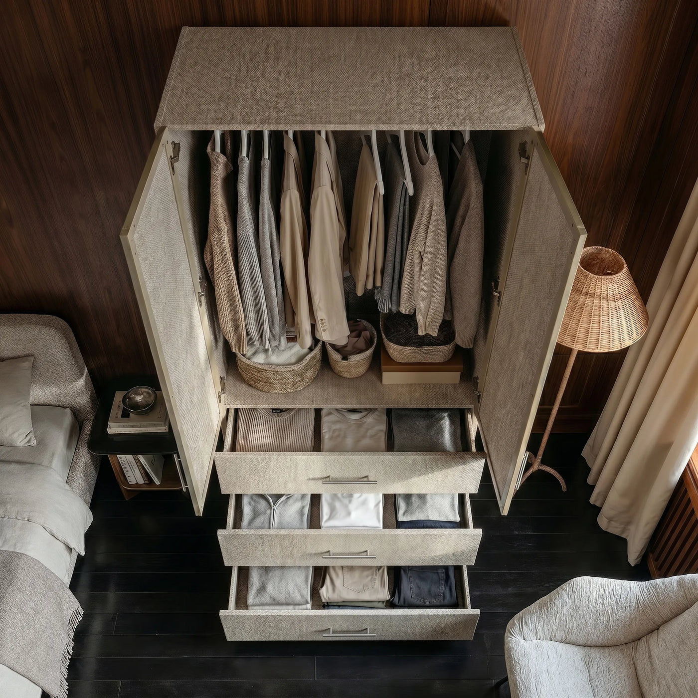 Tela Compact Wardrobe