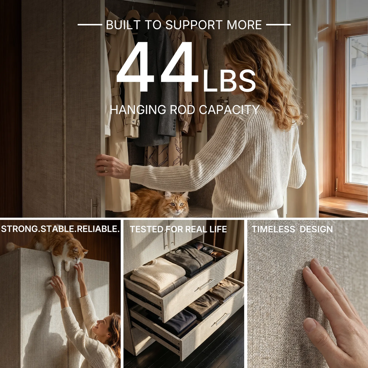 Tela Compact Wardrobe