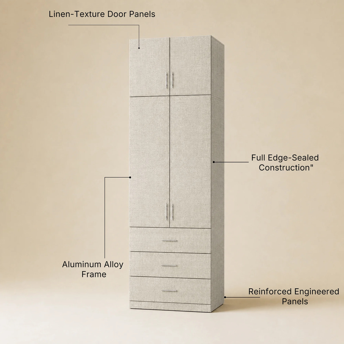 Tela Compact Grand Wardrobe Set