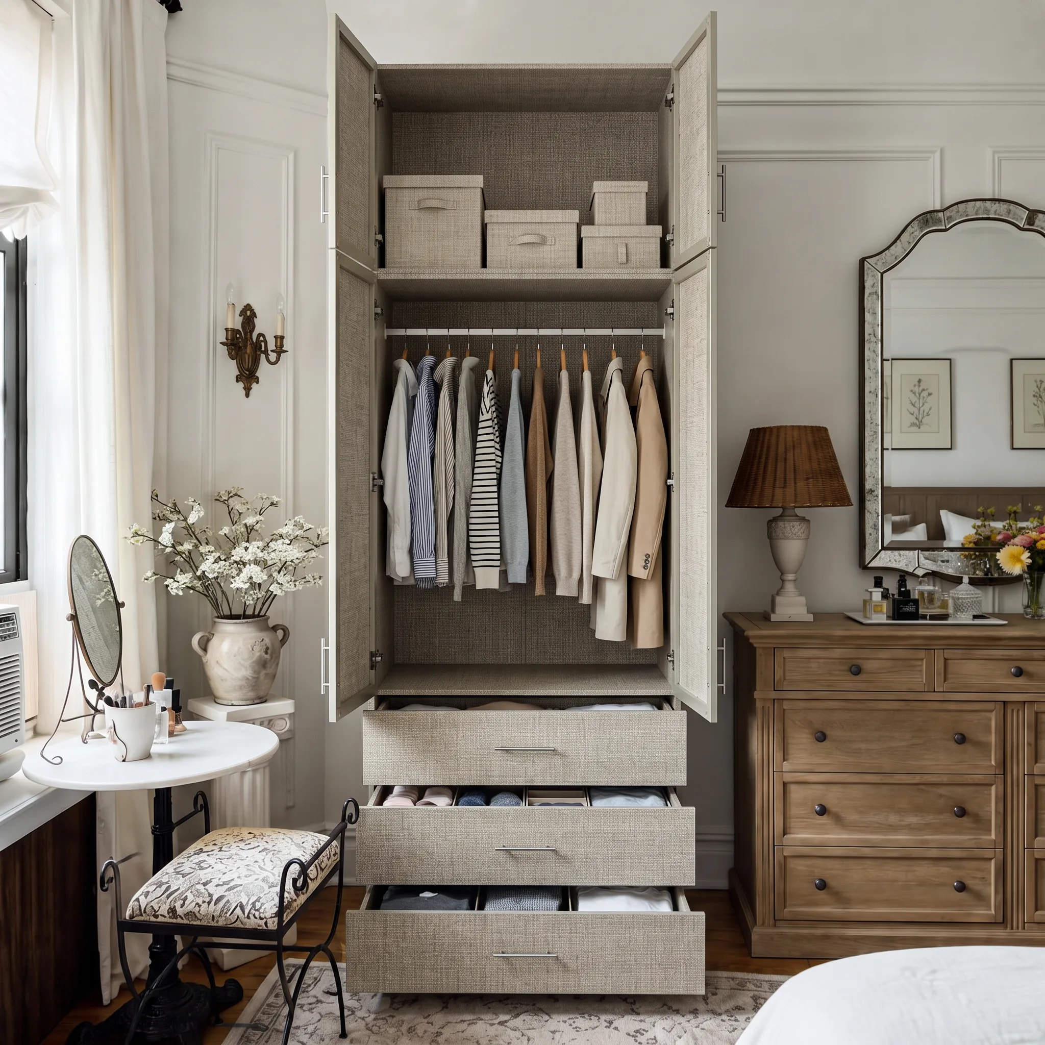 Tela Compact Grand Wardrobe Set