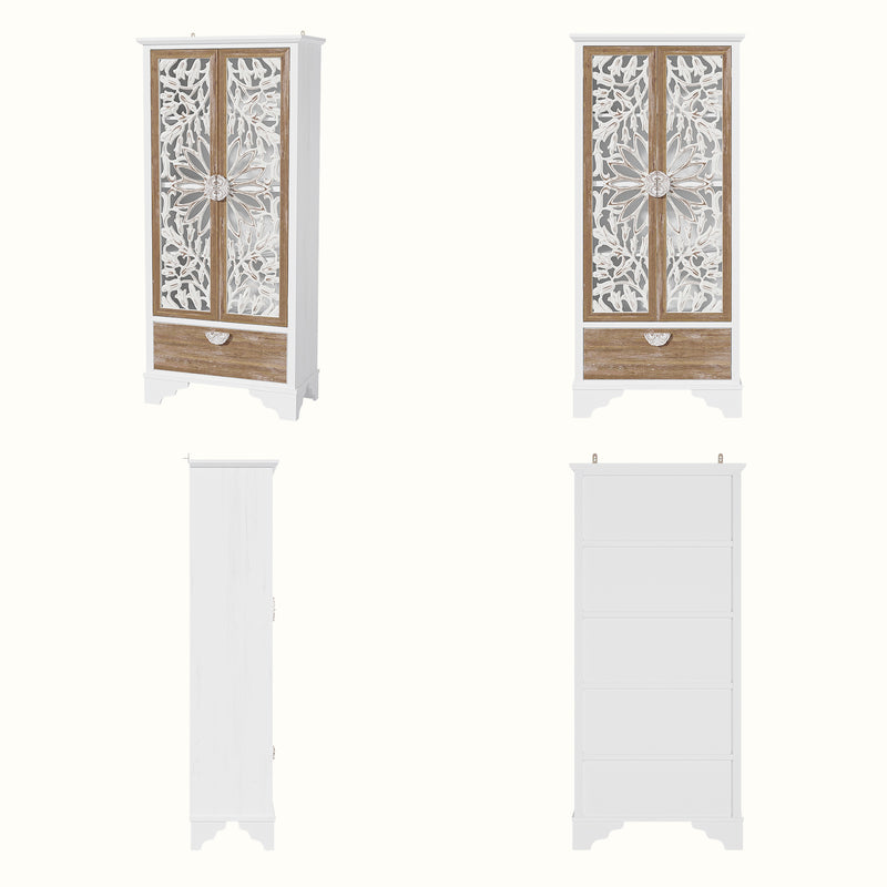 Relievo Lattice Cabinet