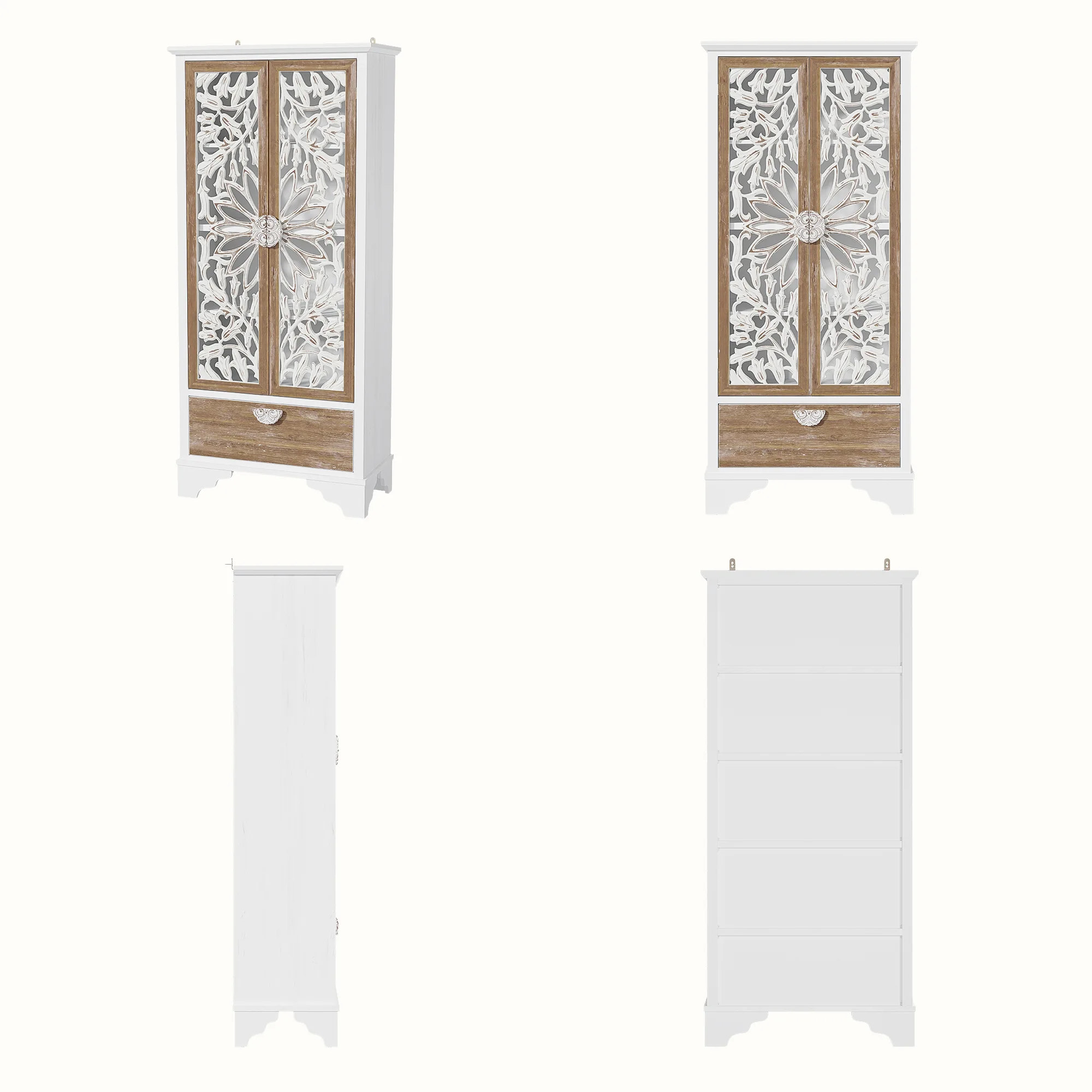 Relievo Lattice Cabinet