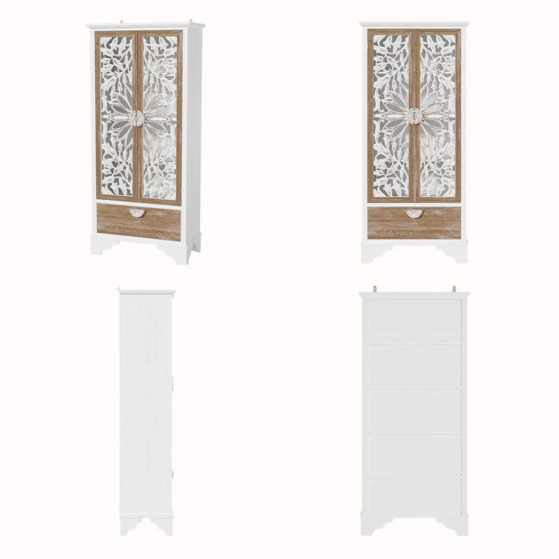 Relievo Lattice Cabinet