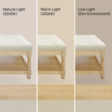 Upholstered Square Coffee Table with Open Shelf Base