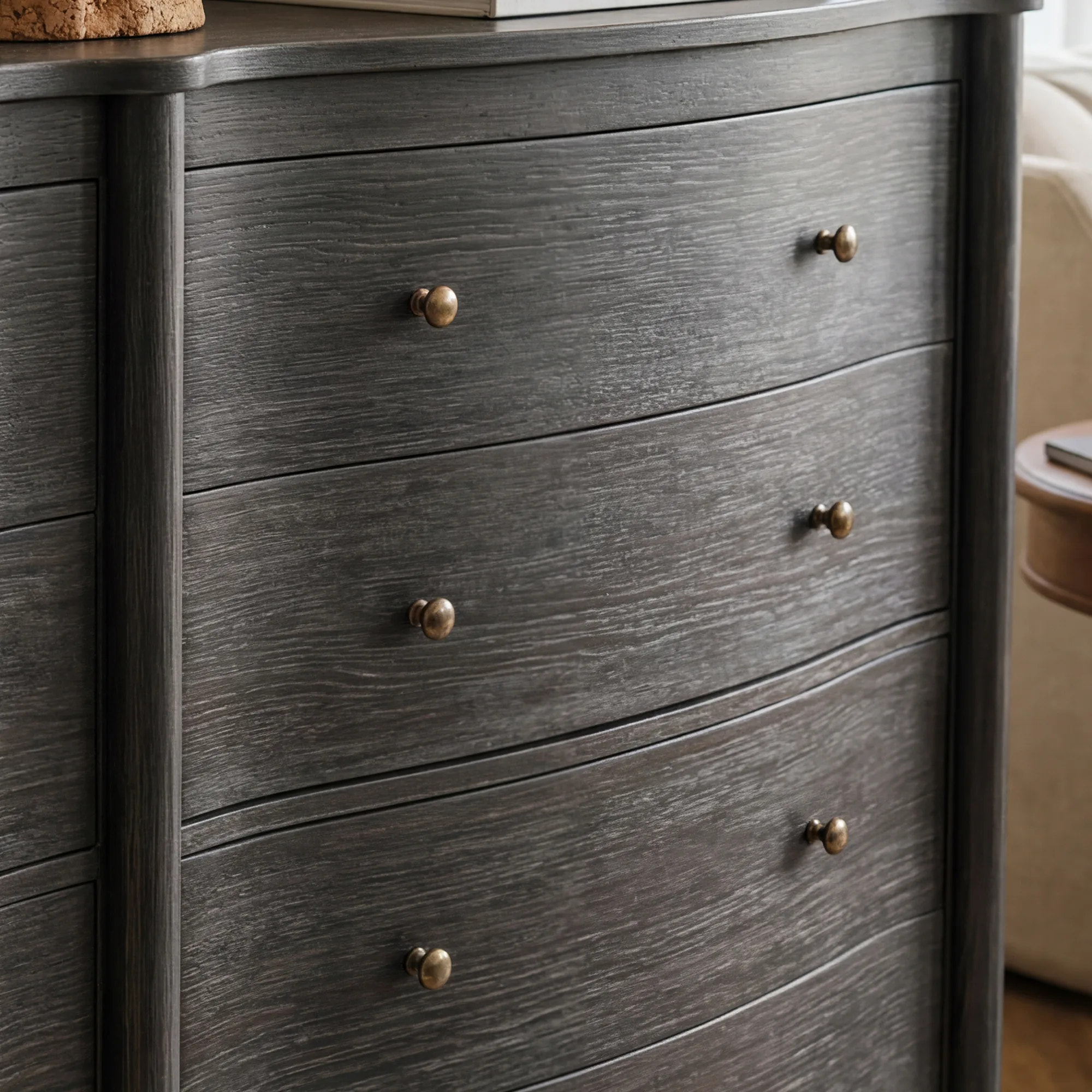 Curva 8-Drawer Double Dresser-Black