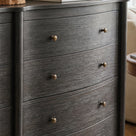 Curva 8-Drawer Double Dresser-Black