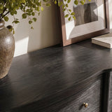 Curva 8-Drawer Double Dresser-Black