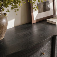 Curva 8-Drawer Double Dresser-Black
