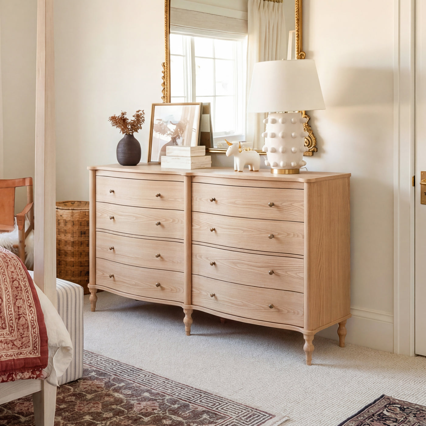 Curva 8-Drawer Double Dresser