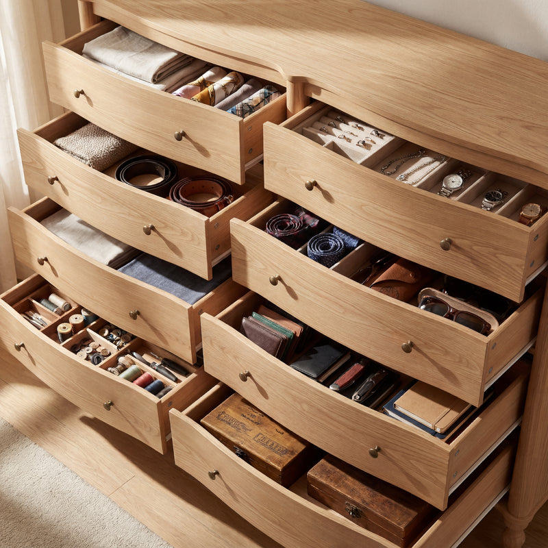 Curva 8-Drawer Double Dresser