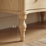 Curva 8-Drawer Double Dresser-Natural