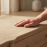 Curva 8-Drawer Double Dresser-Natural