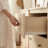 Curva 8-Drawer Double Dresser-Natural