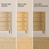 Curva 8-Drawer Double Dresser-Natural
