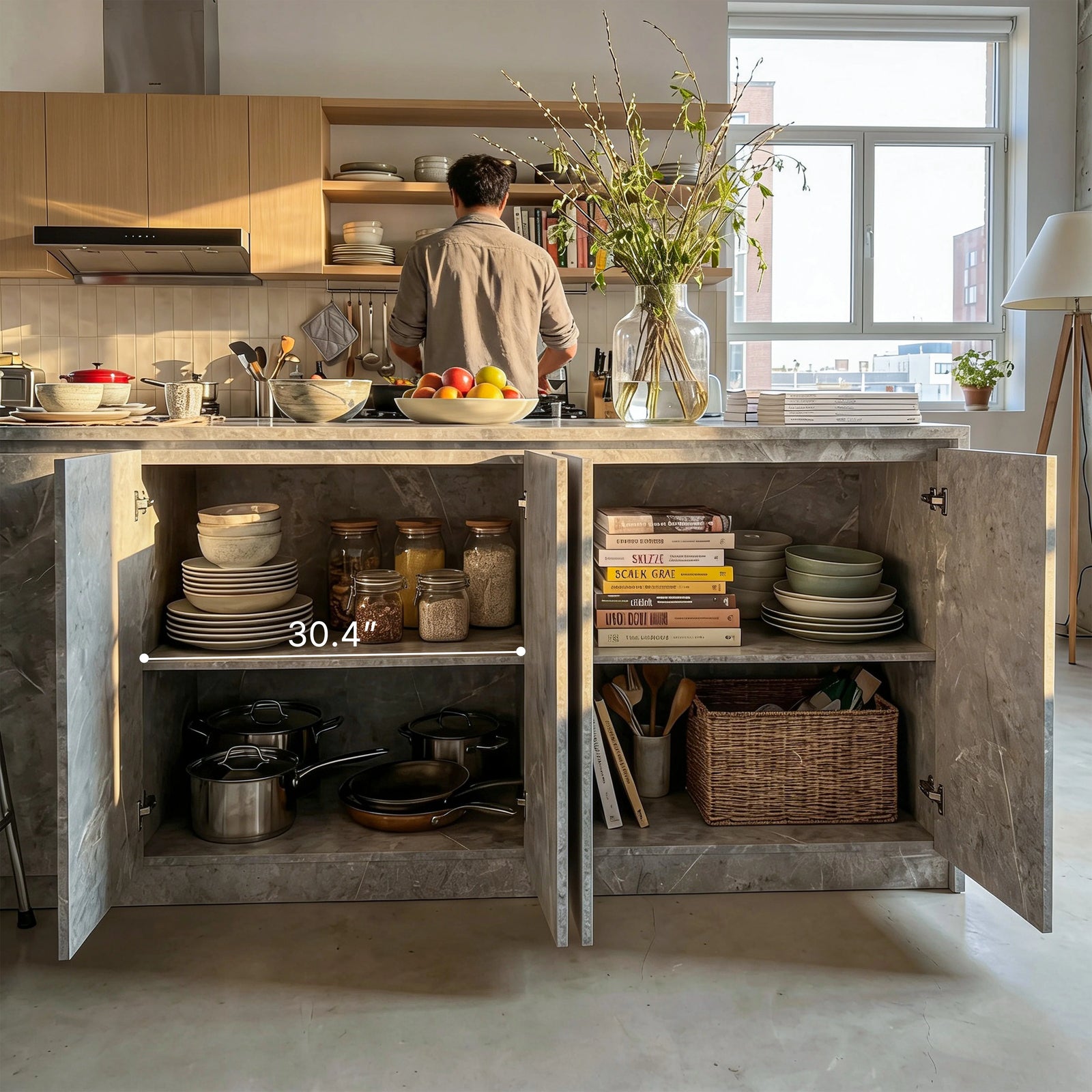 High-Capacity Front Storage