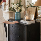 Curva 5-Drawer Chest-Black
