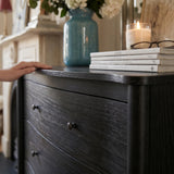 Curva 5-Drawer Chest-Black
