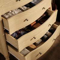 Curva 5-Drawer Chest-Natural