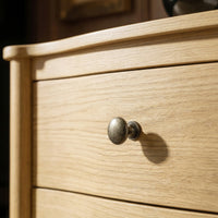 Curva 5-Drawer Chest-Natural