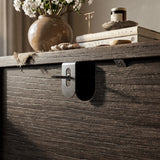 Curva 3-Drawer Nightstand-Black