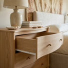Curva 3-Drawer Nightstand Set of 2-Natural
