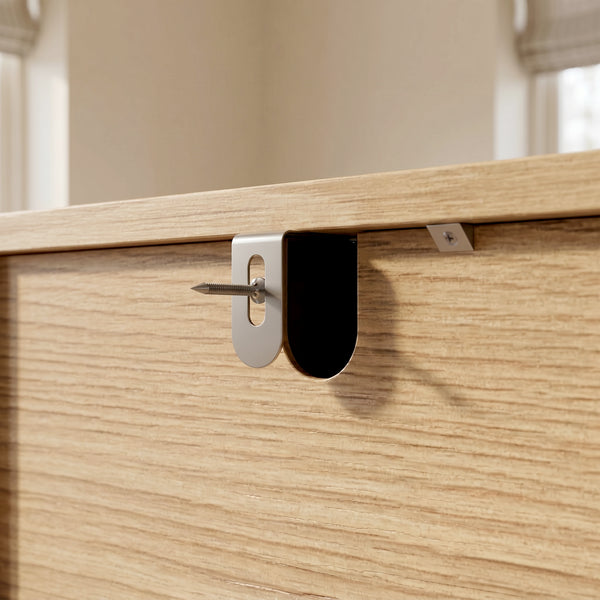 Curva 3-Drawer Nightstand Set of 2-Natural