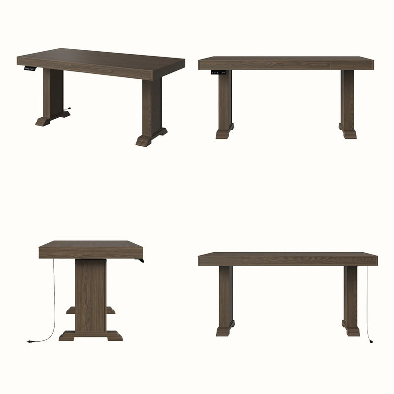 Height Adjustable Standing Desk with Memory Presets and Digital Display