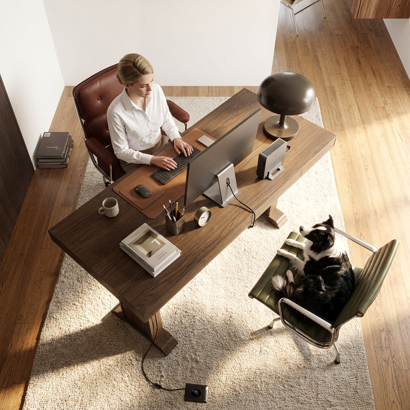 Height Adjustable Standing Desk with Memory Presets and Digital Display
