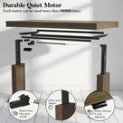 Height Adjustable Standing Desk with Memory Presets and Digital Display