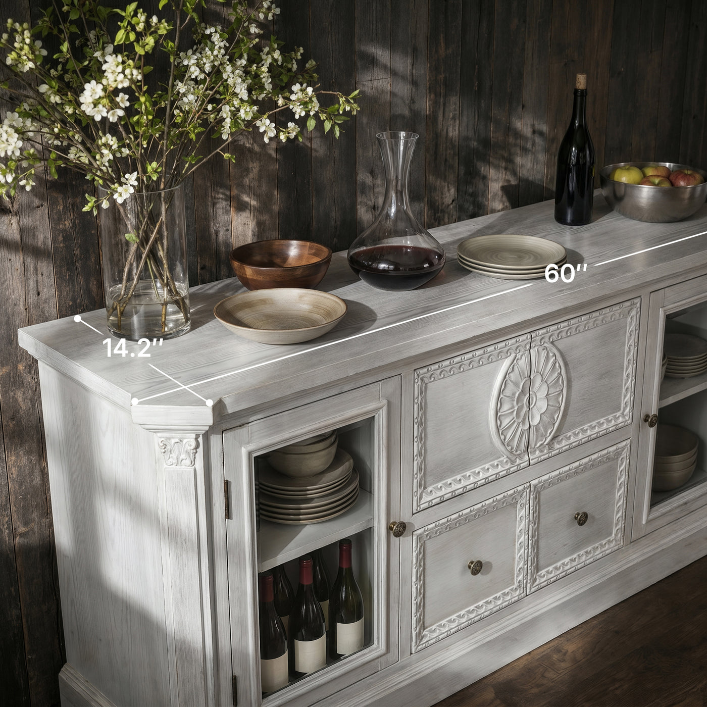 Relievo Panel TV Console