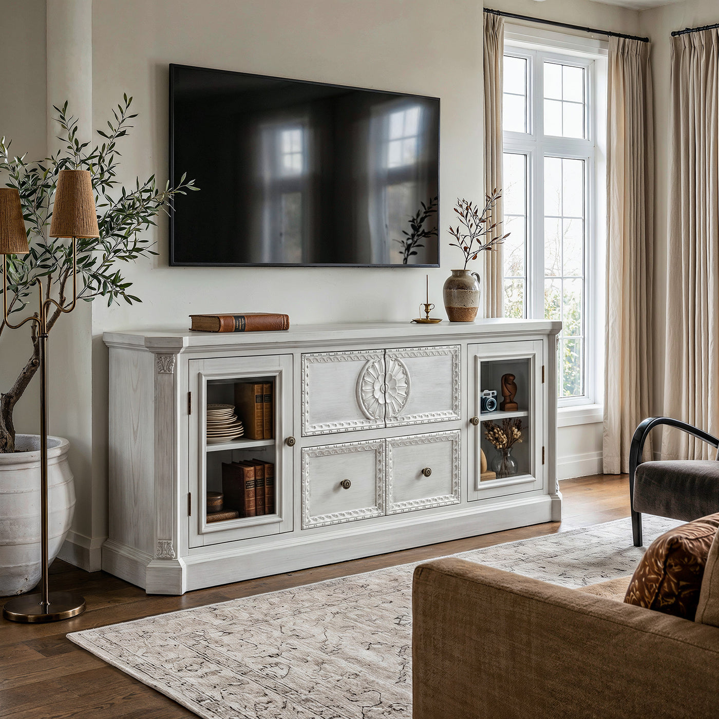 Relievo Panel TV Console