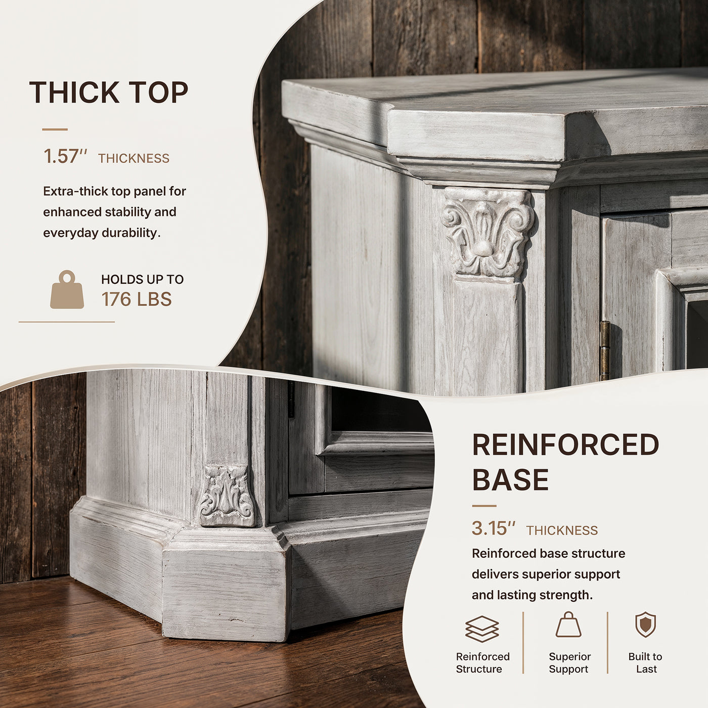 Relievo Panel TV Console
