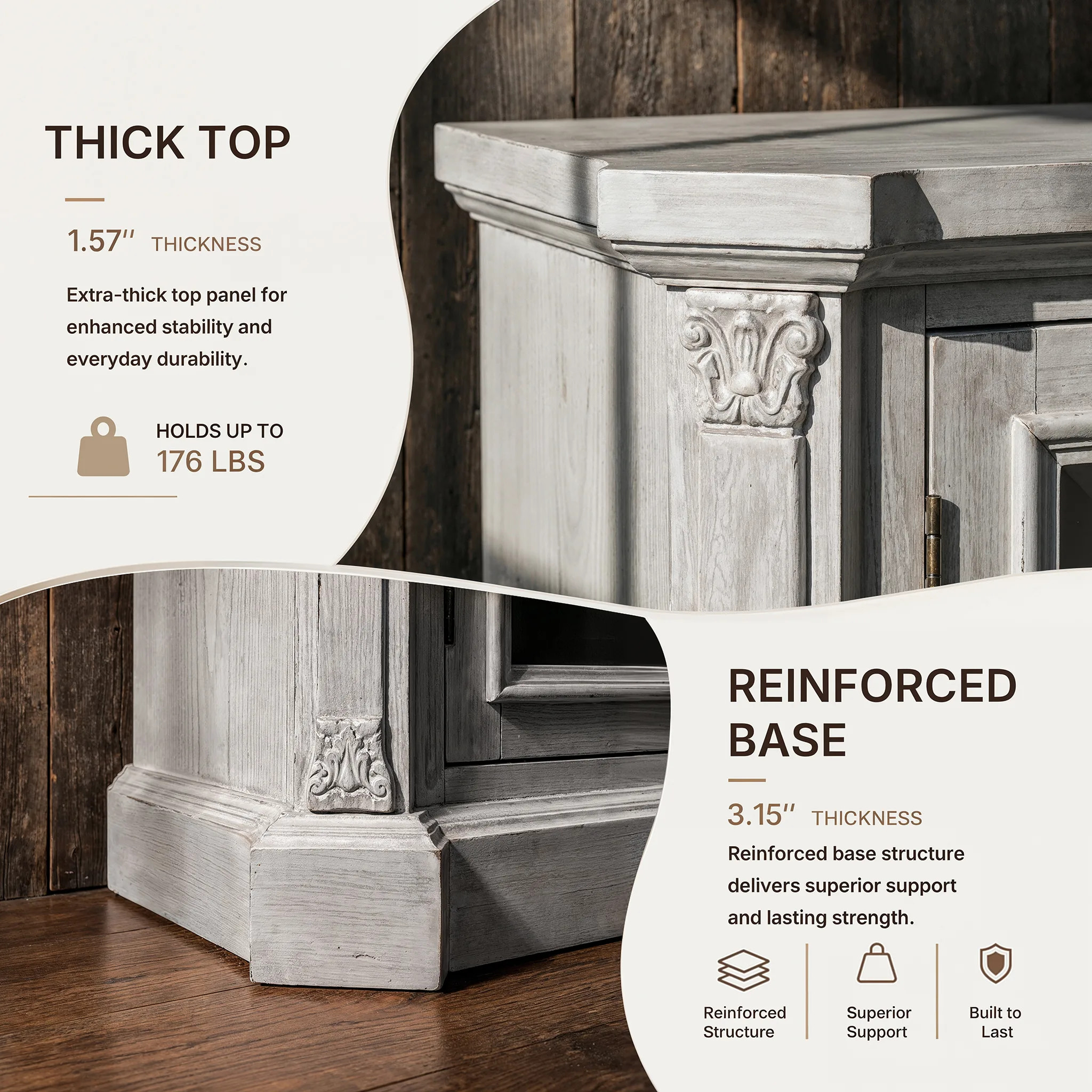 Relievo Panel TV Console