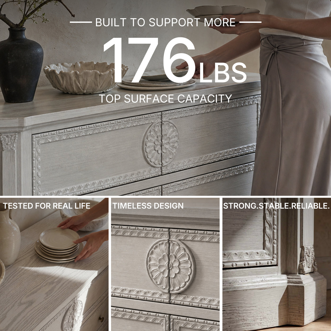 Relievo Carved Drawer Chest