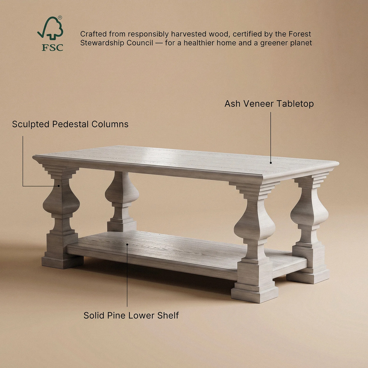 Relievo Panel Coffee Table
