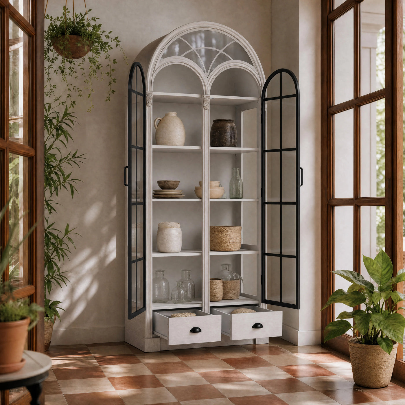 Relievo Gallery Glass Cabinet