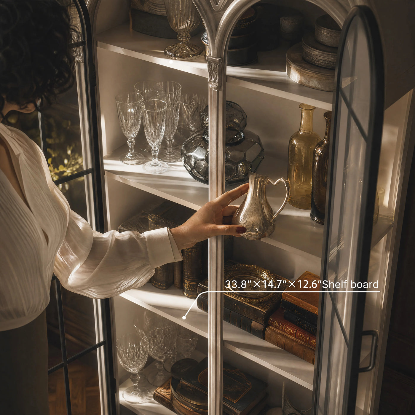 Relievo Gallery Glass Cabinet