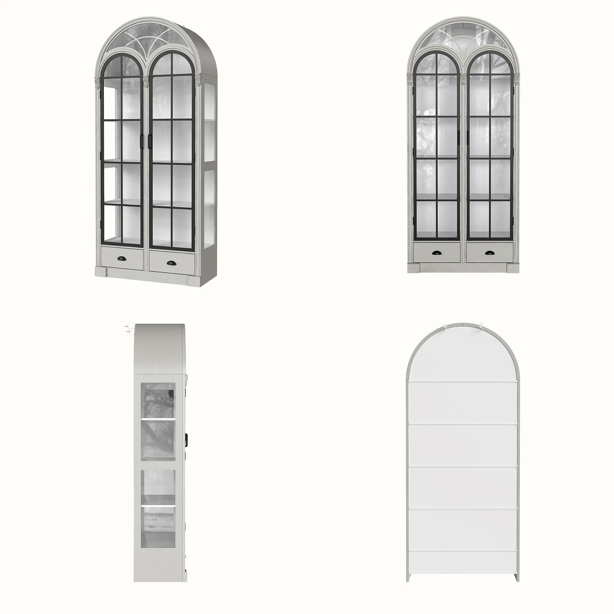 Relievo Gallery Glass Cabinet