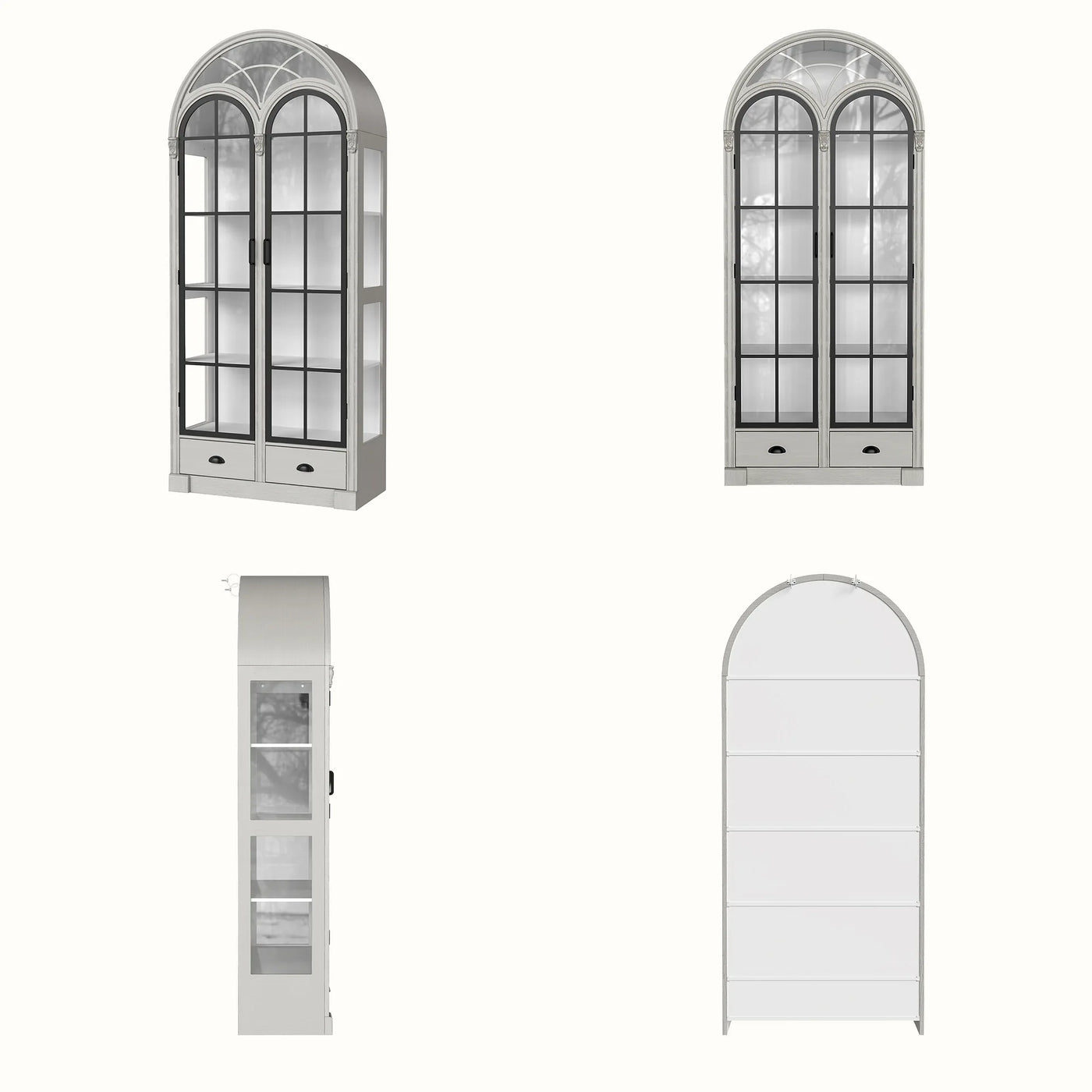Relievo Gallery Glass Cabinet