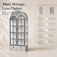 Relievo Gallery Glass Cabinet