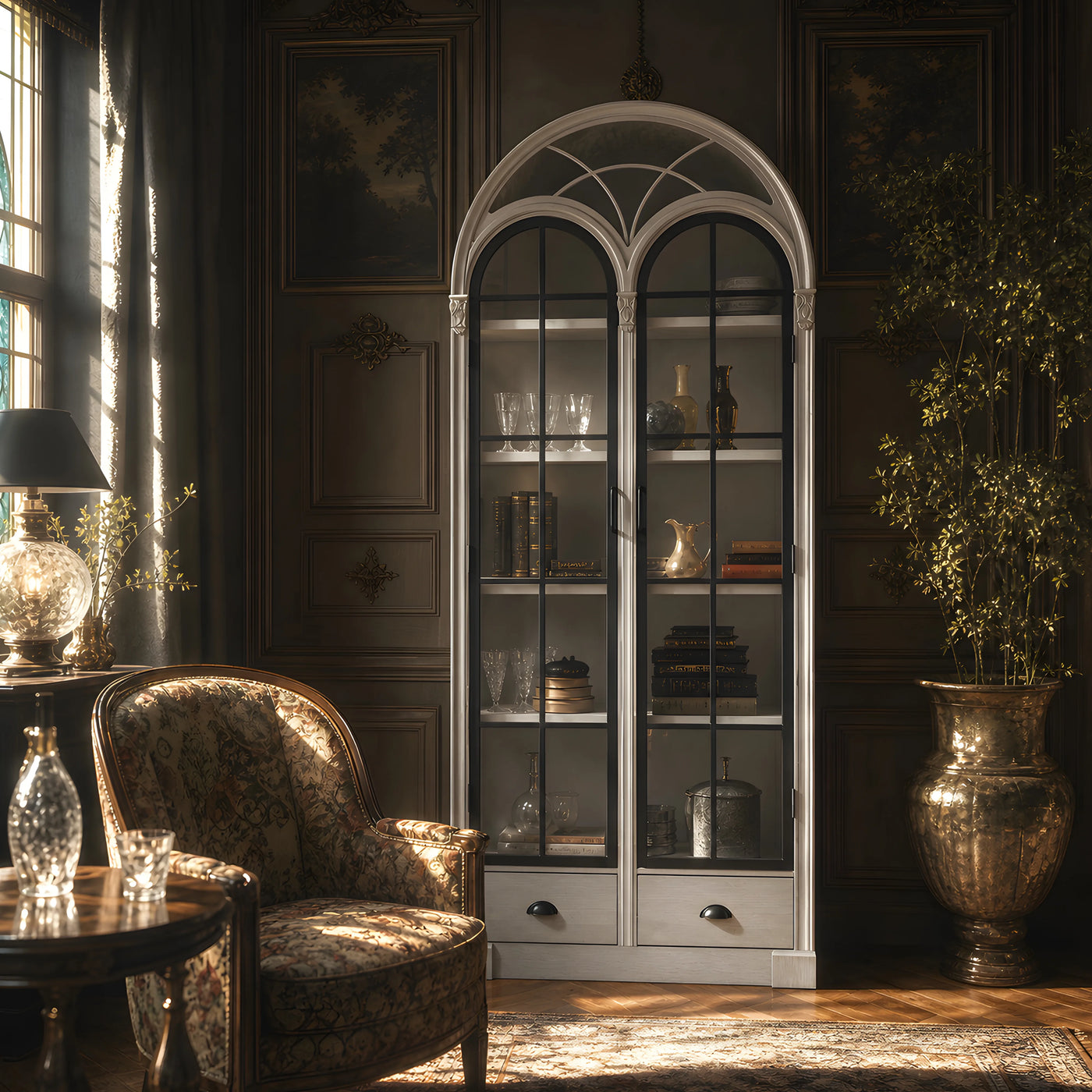 Relievo Gallery Glass Cabinet