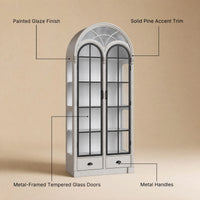 Relievo Gallery Glass Cabinet