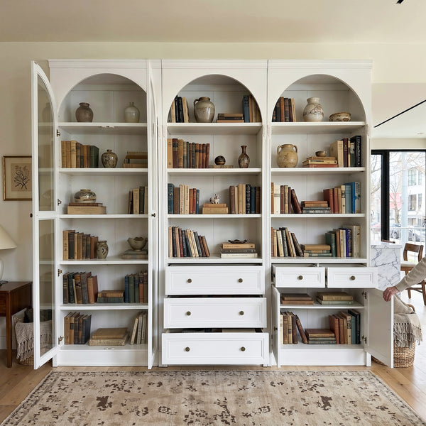 Relievo Grand Arched Storage Display Wall Unit